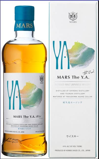 Amazon.co.jp: マルスウイスキー MARS The Y.A. #02 49度 700ml &岩井